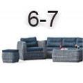 Salon de Jardin bas 6-7 places