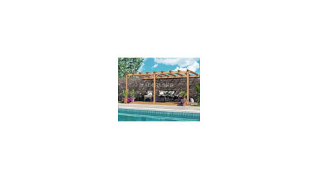 Pergolas adossées en bois Maderland