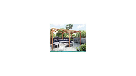 Pergolas autoportées en bois Maderland