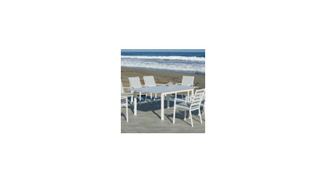 Ensemble tables et fauteuils de jardin Hevea
