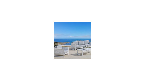 Salons de jardin bas Hevea